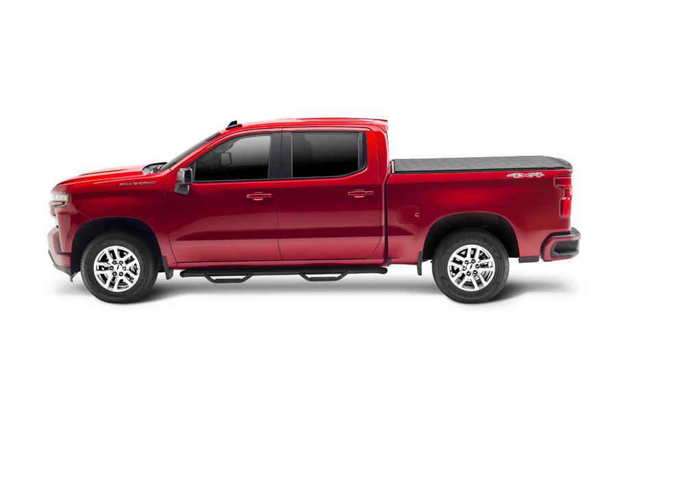 Sentry Tonneau Cover Black 2019 (New Body Style)-2026 Silverado/Sierra 1500 6 Foot 7 Inch Bed Truxedo