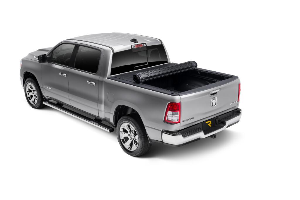 Sentry Tonneau Cover Black 2019-2026 (New Body Style) Ram 5 Foot 7 Inch Bed without RamBox with Multifunction Tailgate Truxedo