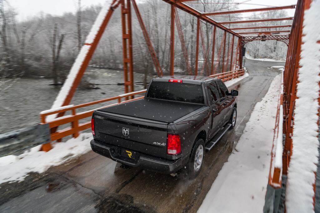 Sentry CT Tonneau Cover Black 2019-2026 (New Body Style) Ram 1500 6 Foot 4 Inch Bed without RamBox without Multifunction Tailgate Truxedo
