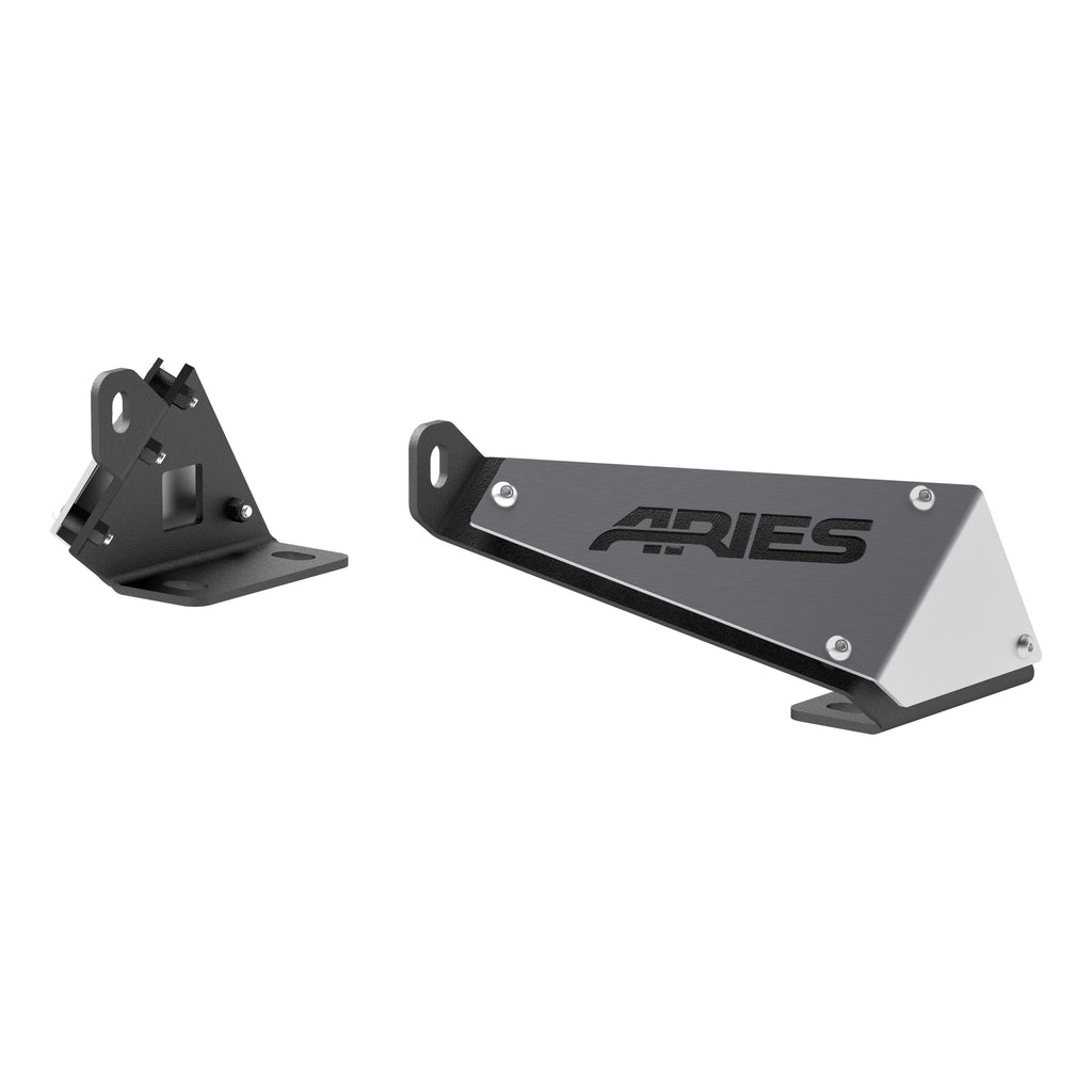 ARIES Jeep JK Hood Light Mounting Brackets, 2018 Jeep Wrangler
