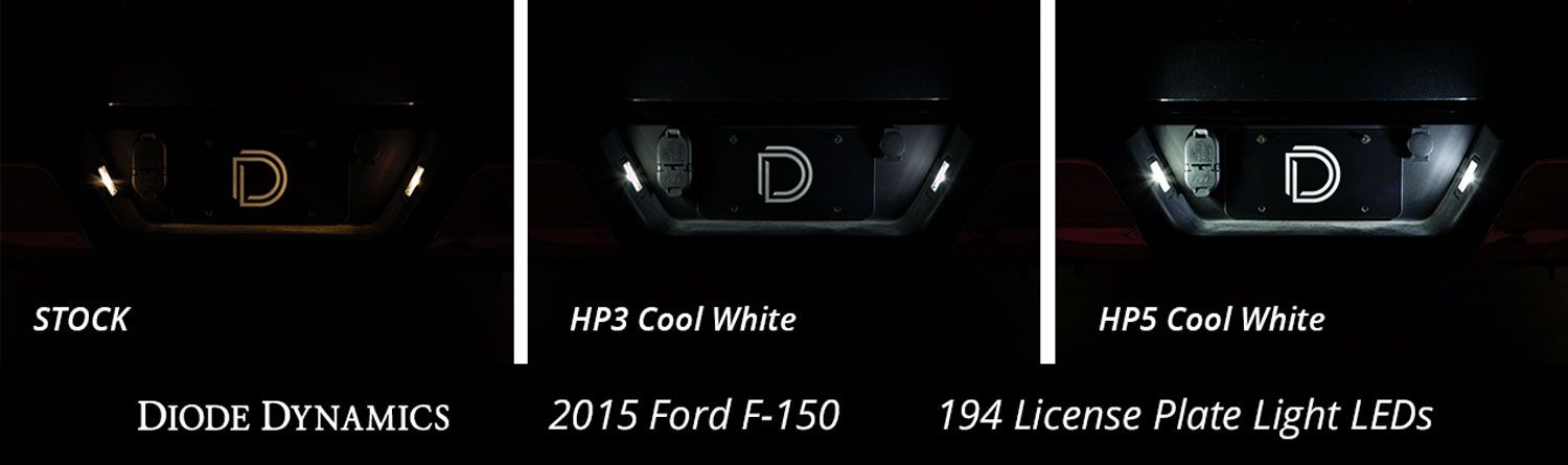 LED License Plate Light Bulbs for Ford Trucks