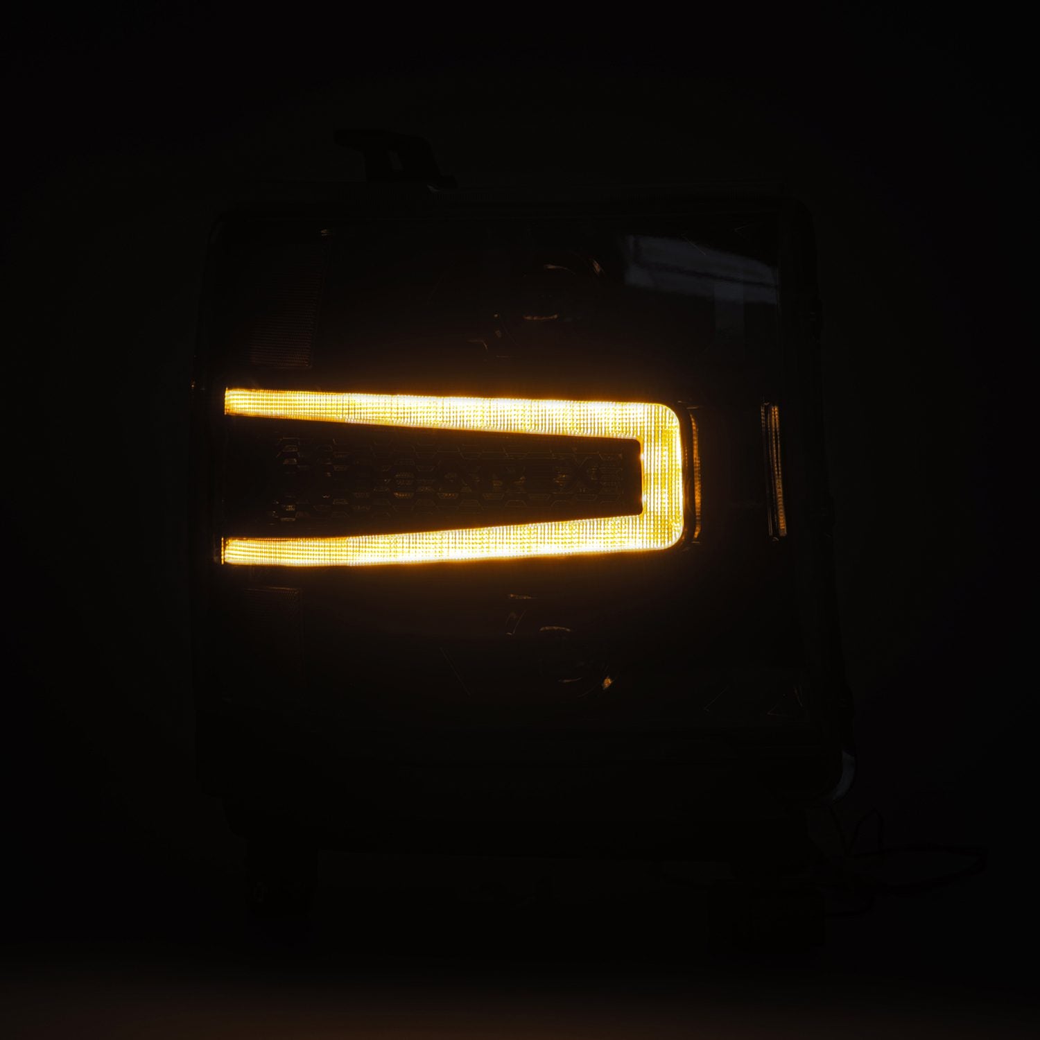 16-18 Chevrolet Silverado 1500 NOVA-Series LED Projector Headlights in Alpha-Black - Apollo Off-Road