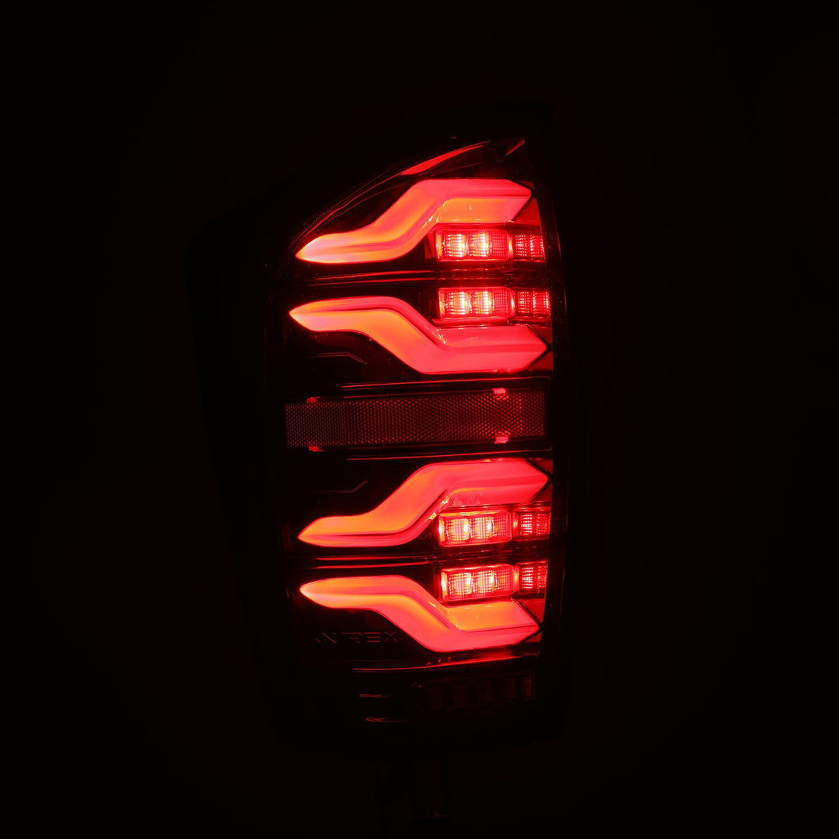 16-22 Toyota Tacoma LUXX-Series LED Taillights Alpha-Black - Apollo Off-Road