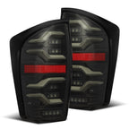 16-22 Toyota Tacoma LUXX-Series LED Taillights Alpha-Black - Apollo Off-Road