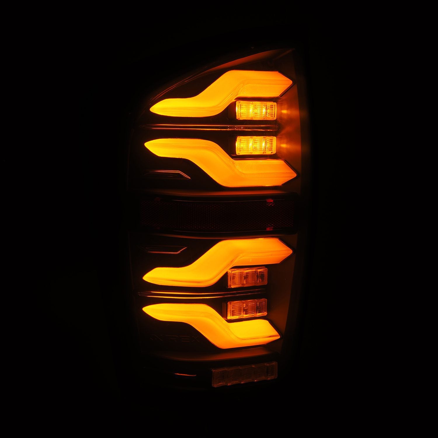 16-22 Toyota Tacoma LUXX-Series LED Taillights Black - Apollo Off-Road