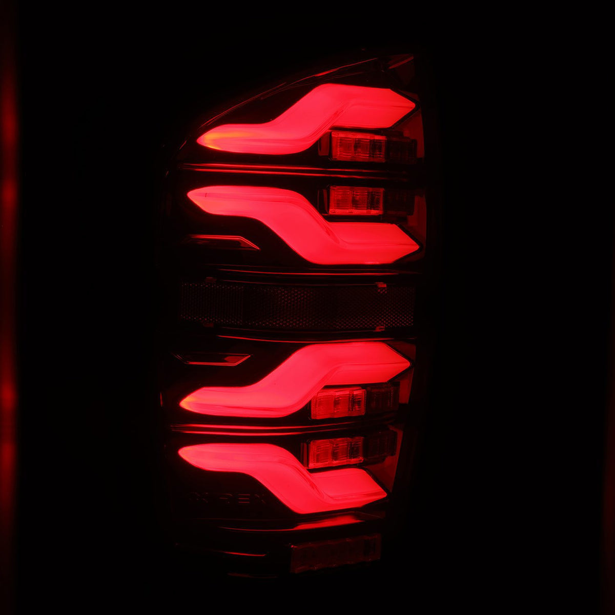 16-22 Toyota Tacoma LUXX-Series LED Taillights Black-Red - Apollo Off-Road