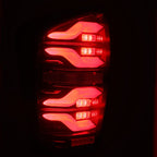 16-22 Toyota Tacoma LUXX-Series LED Taillights Black-Red - Apollo Off-Road