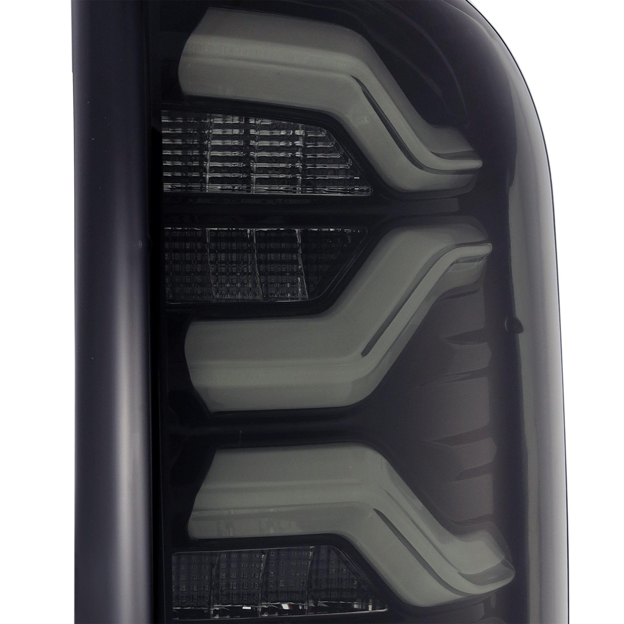 16-23 Toyota Tacoma PRO-Series LED Tail Lights Jet Black - Apollo Off-Road