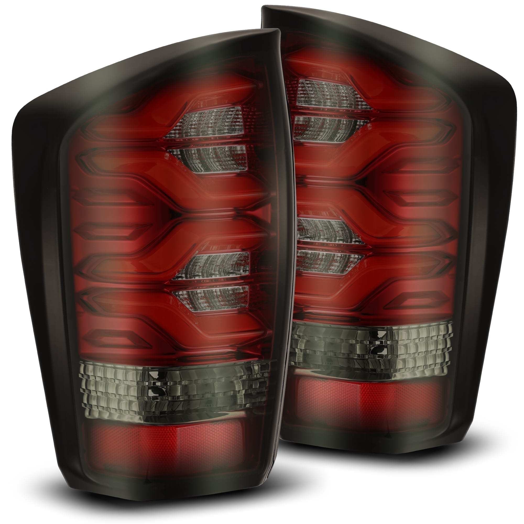 16-23 Toyota Tacoma PRO-Series LED Tail Lights Red Smoke - Apollo Off-Road