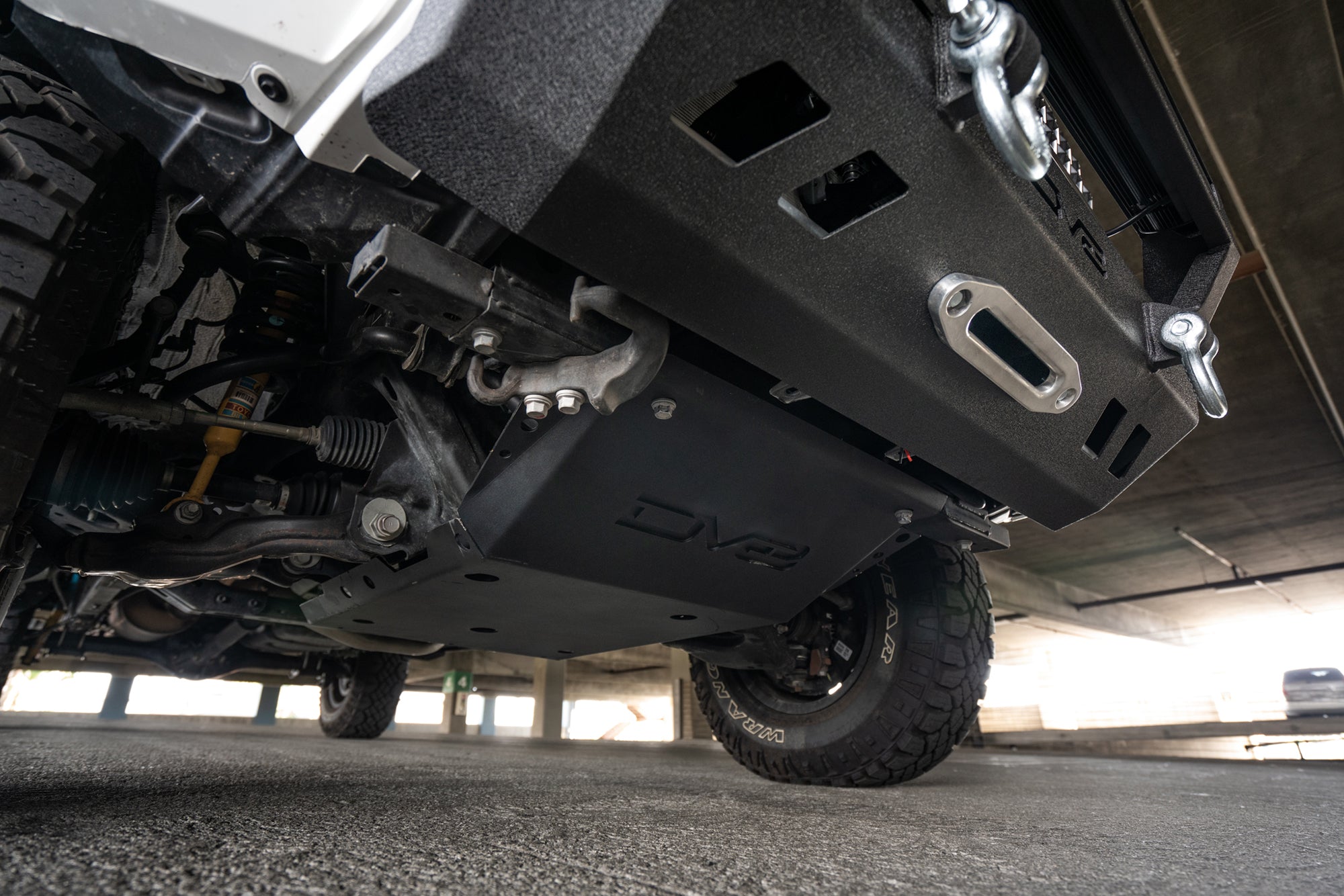 16+ Toyota Tacoma Truck Center Mount Front Bumper - Apollo Off-Road