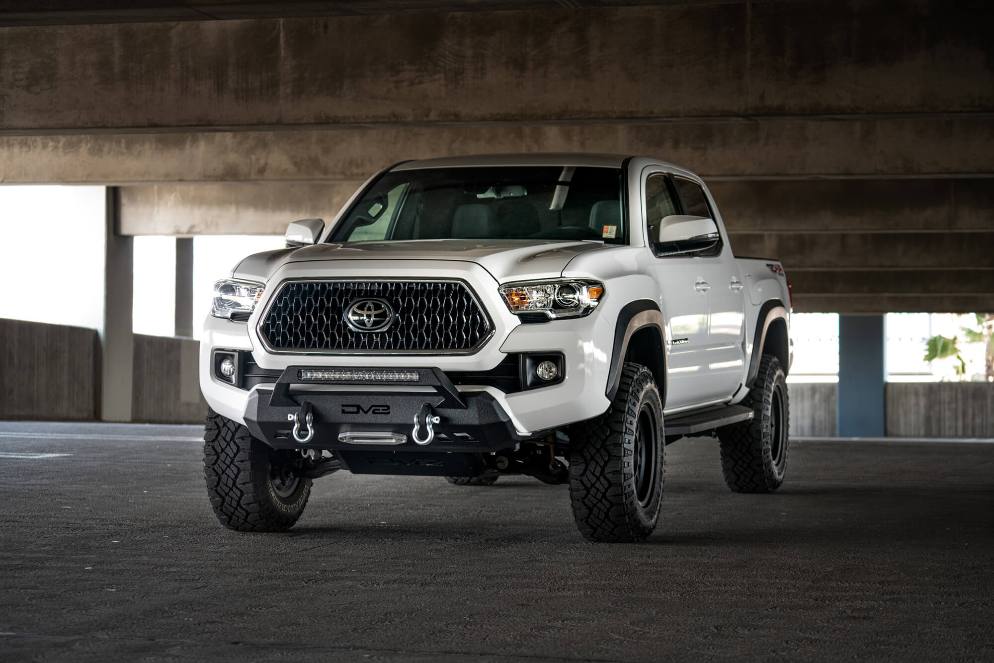 16+ Toyota Tacoma Truck Center Mount Front Bumper - Apollo Off-Road
