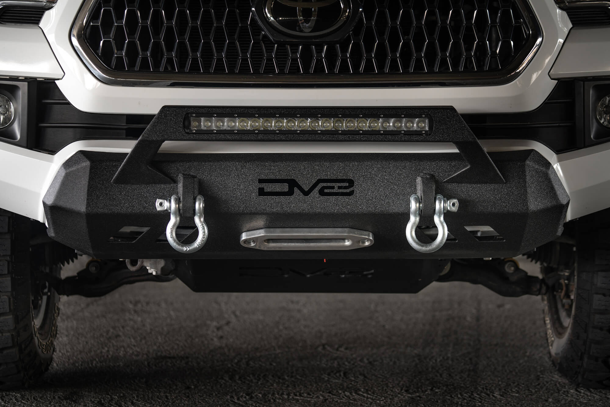 16+ Toyota Tacoma Truck Center Mount Front Bumper - Apollo Off-Road