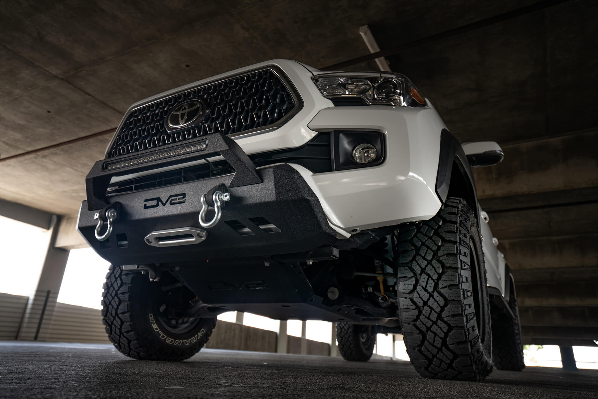 16+ Toyota Tacoma Truck Center Mount Front Bumper - Apollo Off-Road