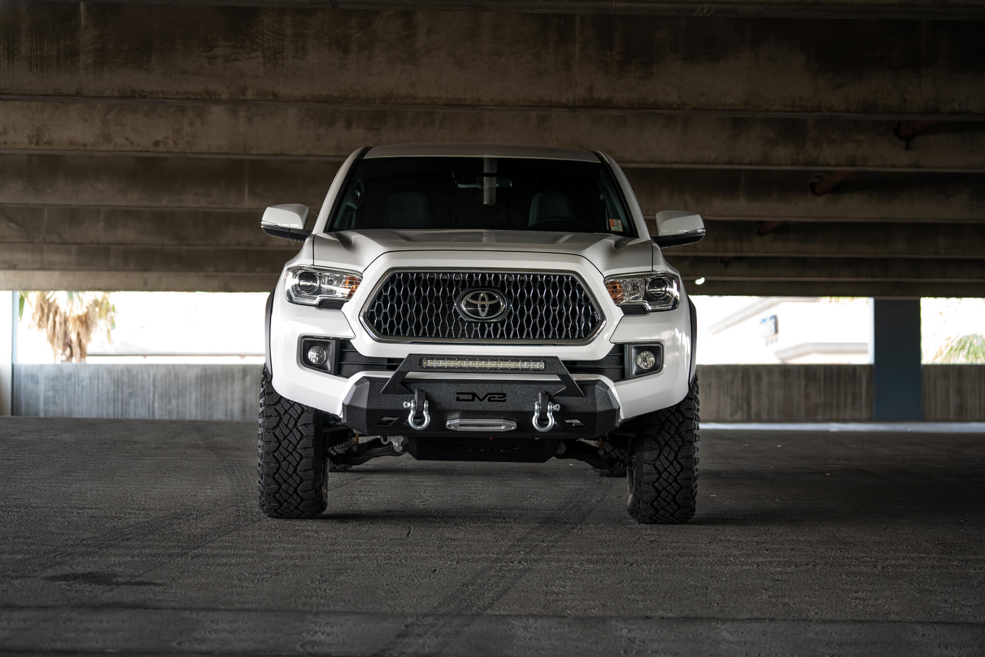 16+ Toyota Tacoma Truck Center Mount Front Bumper - Apollo Off-Road