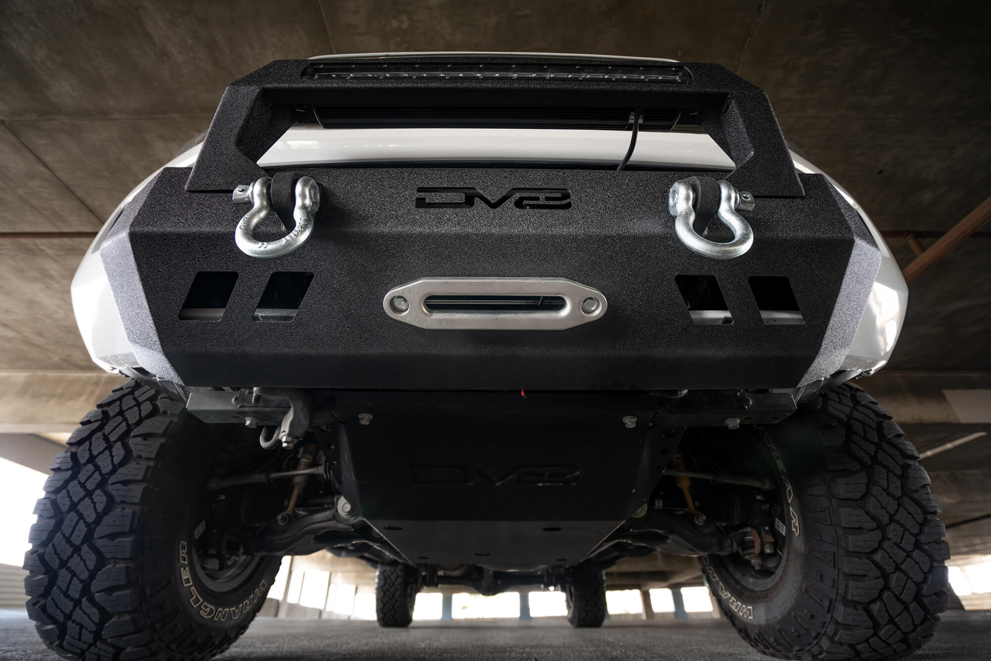 16+ Toyota Tacoma Truck Center Mount Front Bumper - Apollo Off-Road