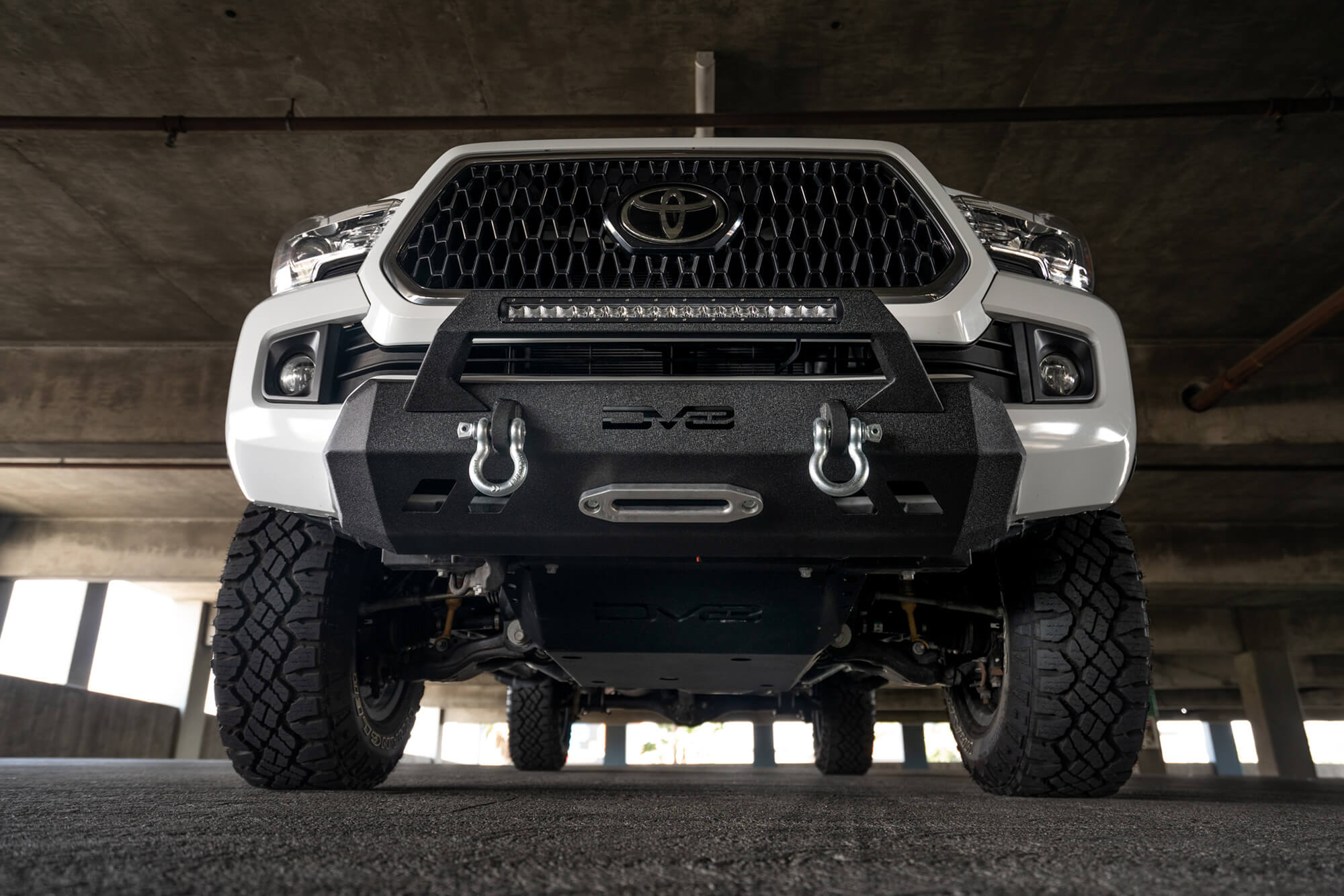 16+ Toyota Tacoma Truck Center Mount Front Bumper - Apollo Off-Road