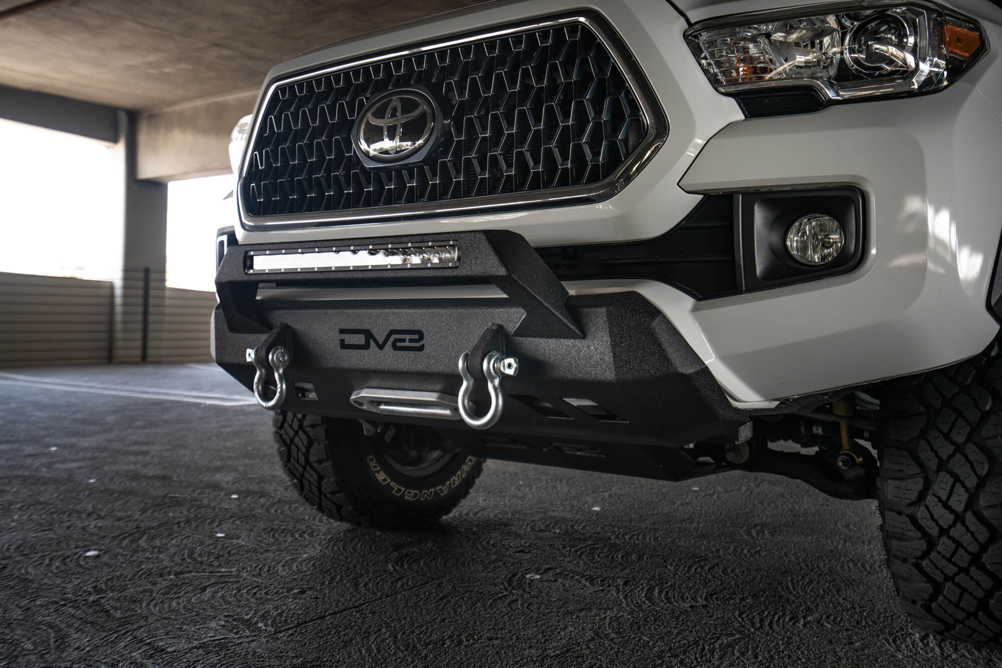 16+ Toyota Tacoma Truck Center Mount Front Bumper - Apollo Off-Road