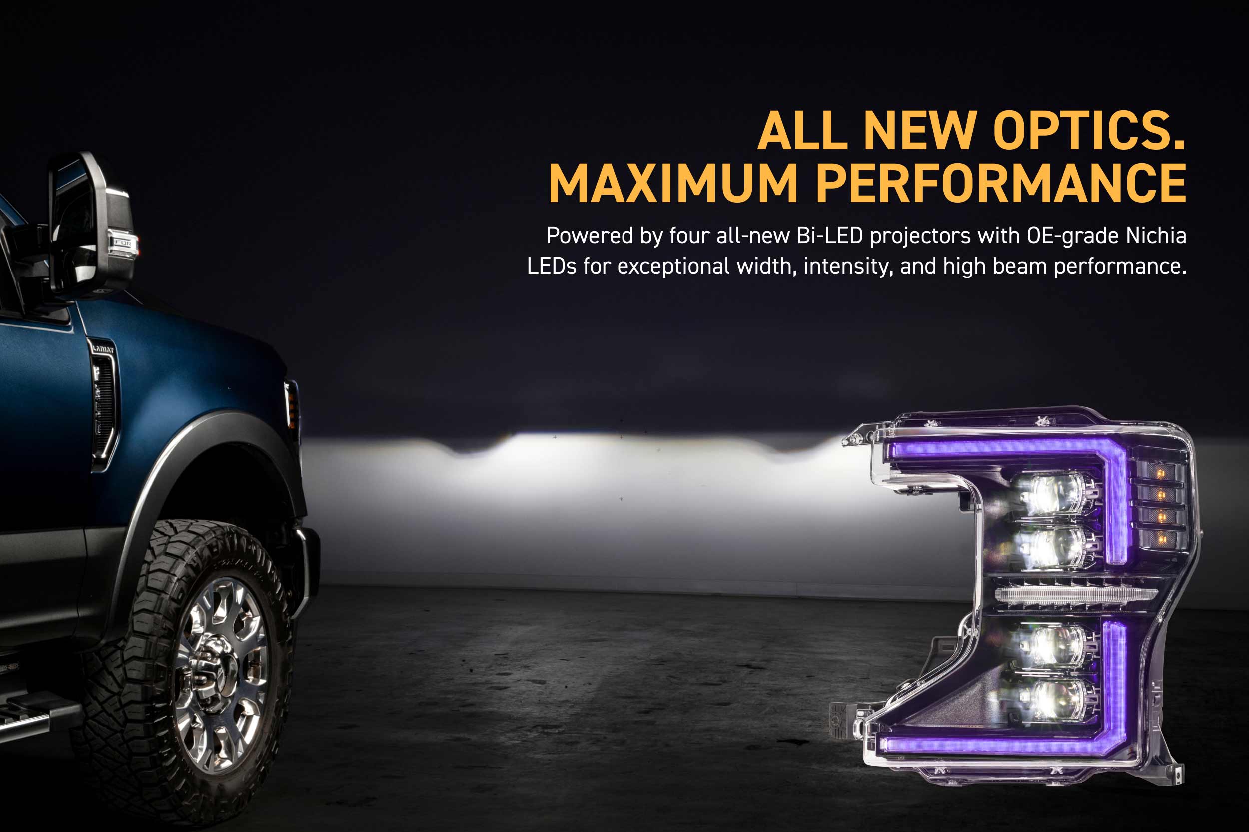 Morimoto XRGB Evo Headlights: 20-22 Super Duty (Set)