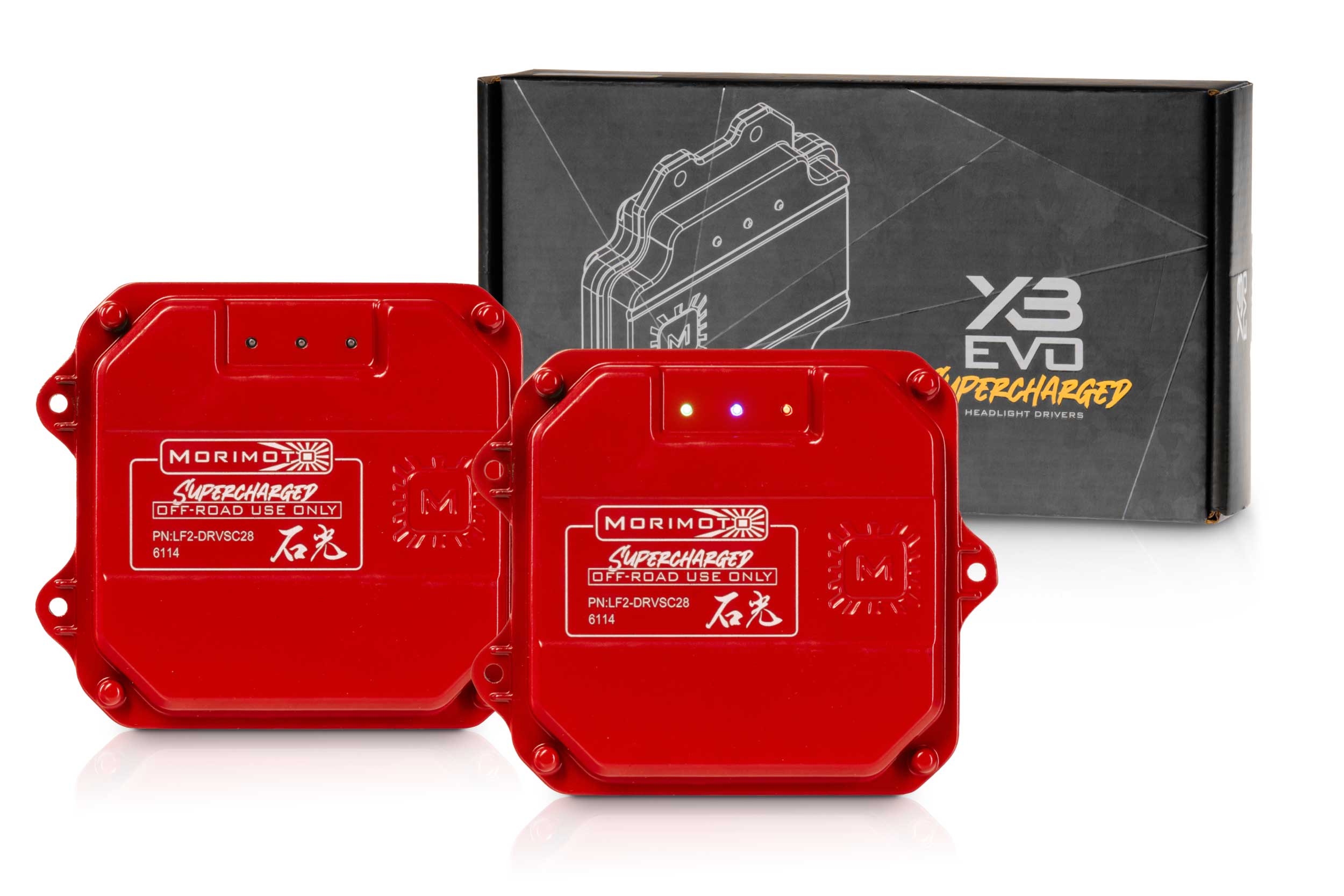 Morimoto Supercharged Drivers: LF2-508 Series (Set)