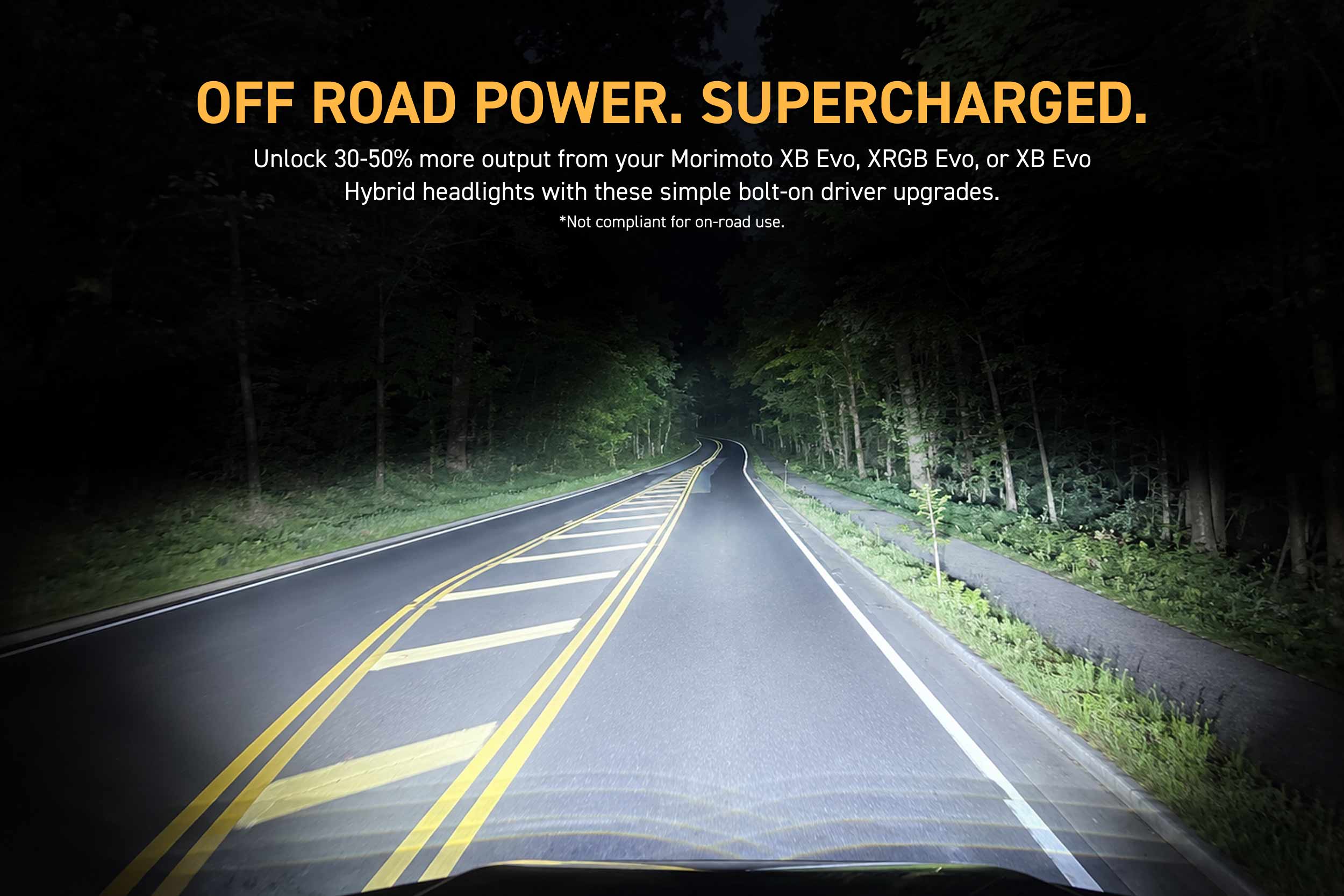 Morimoto Supercharged Drivers: LF2-508 Series (Set)