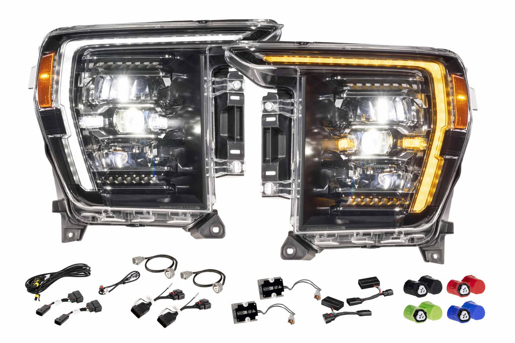 Morimoto XB Evo Headlights: 21-23 Ford F-150 / Raptor (Set)