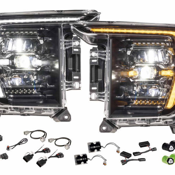 Morimoto XB Evo Headlights: 21-23 Ford F-150 / Raptor (Set)