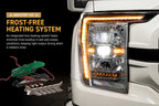Morimoto XB Evo Headlights: 21-23 Ford F-150 / Raptor (Set)