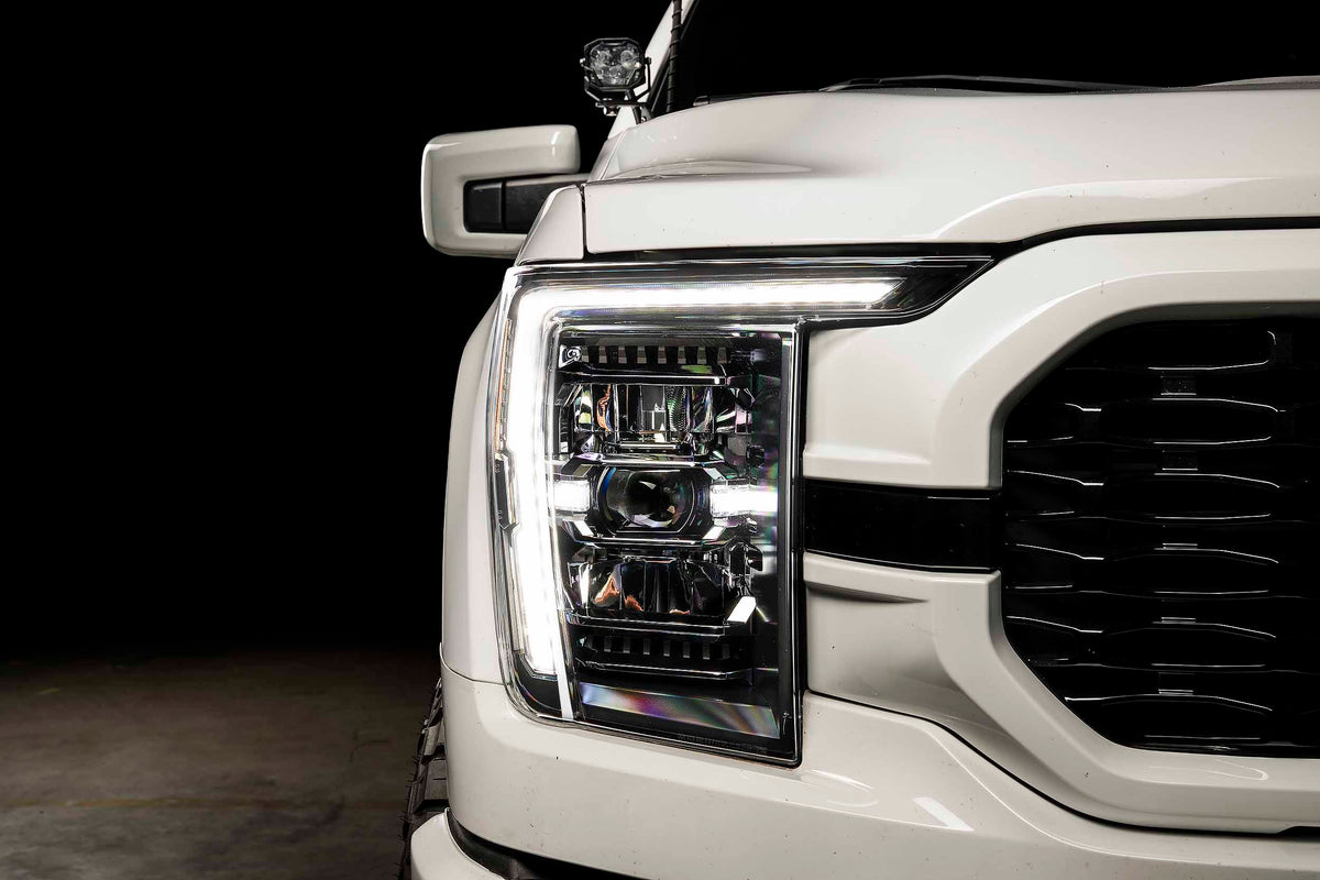 Morimoto XB Evo Headlights: 21-23 Ford F-150 / Raptor (Set)