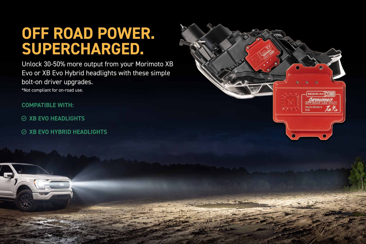 Morimoto Supercharged Drivers: LF2-498 Series (Set)