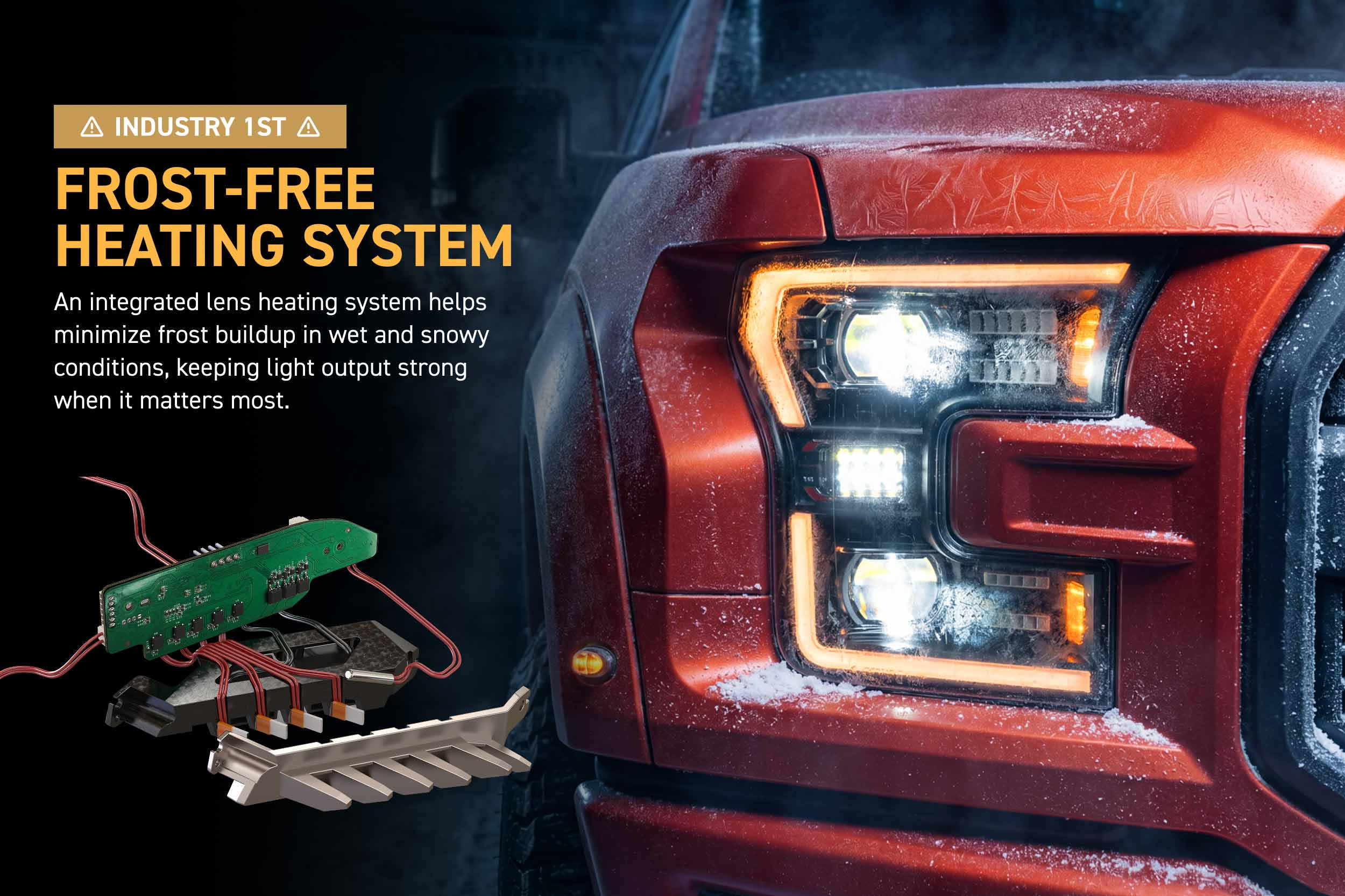Morimoto XB Evo Headlights: 15-17 Ford F-150 / 17-20 Raptor (Set)