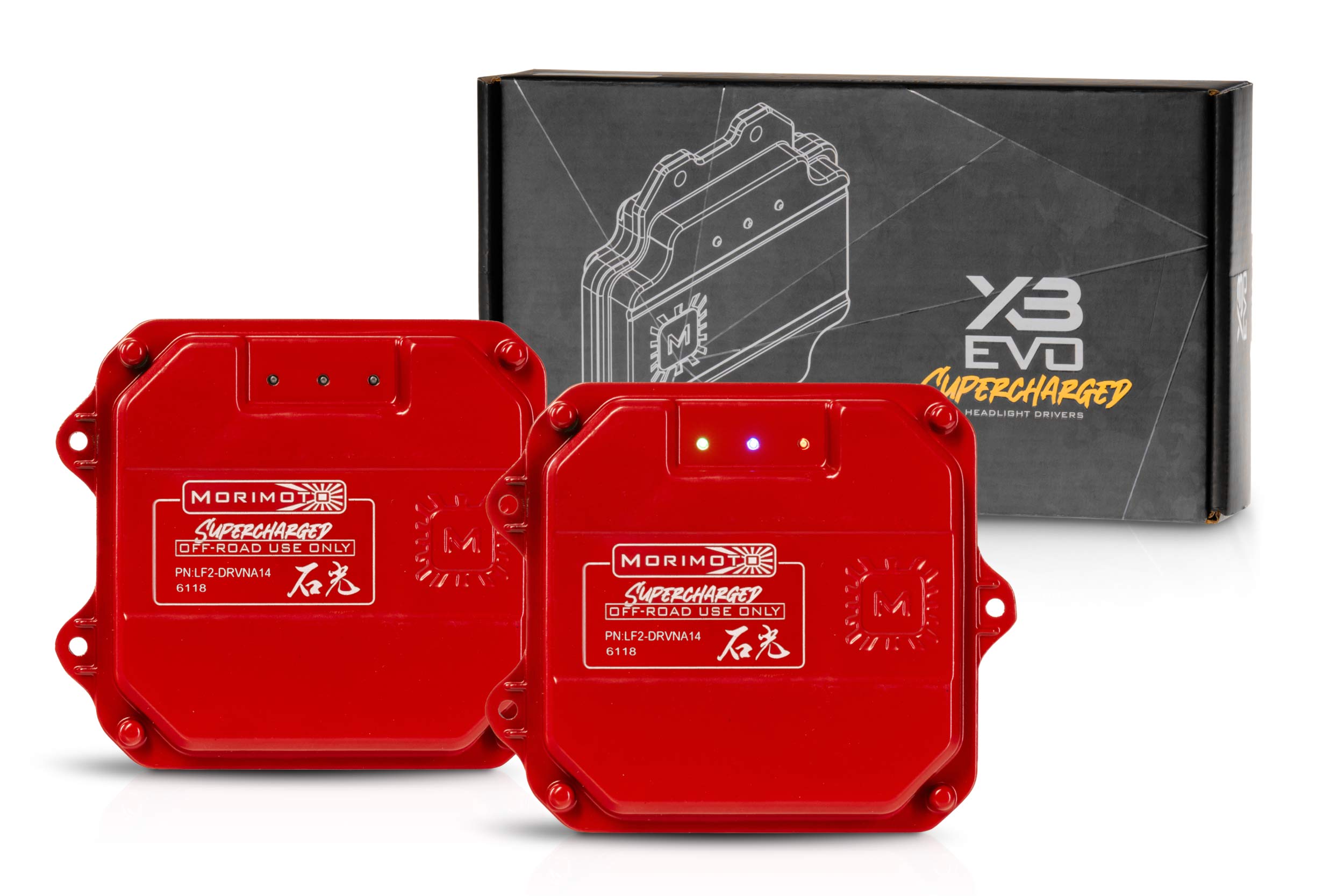 Morimoto Supercharged Drivers: LF2-502 Series (Set)
