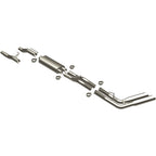09-10 Ford F-150 Street Series 3in. Cat-Back Exhaust System Dual Same Side Behind Passenger Rear Tire Polished