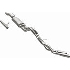 09-10 Ford F-150 Street Series 3in. Cat-Back Exhaust System Dual Same Side Behind Passenger Rear Tire Polished