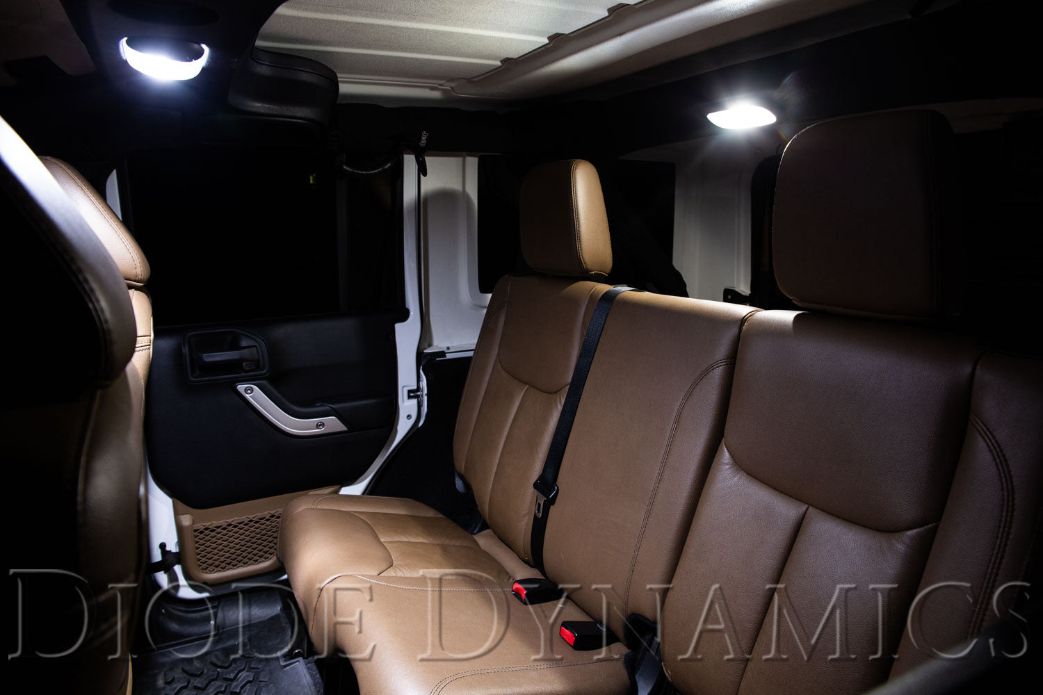 Diode Dynamics Wrangler JK 4dr Interior Kit - Stage 1 Blue