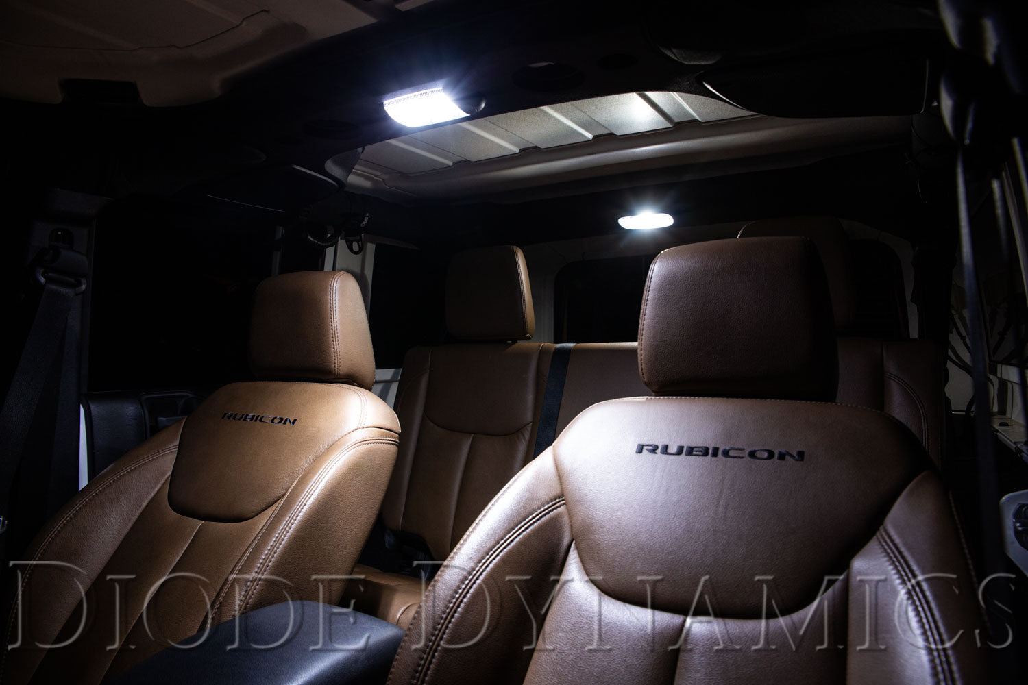 Diode Dynamics Wrangler JK 4dr Interior Kit - Stage 1 Blue