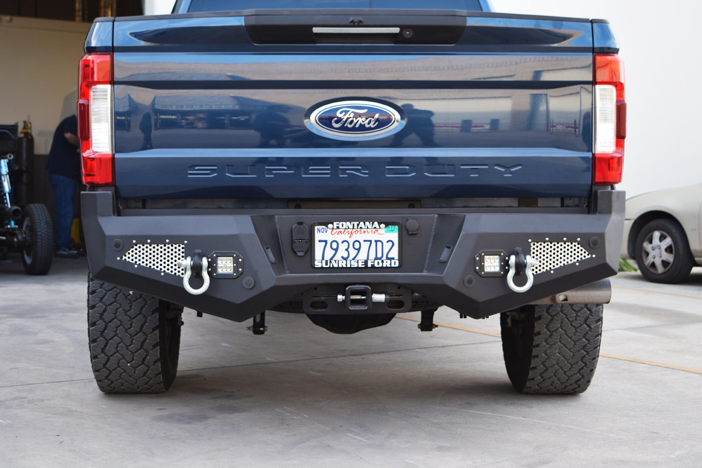 17-18 Ford F-250/F-350 Truck Rear Full Size Bumper - Apollo Off-Road