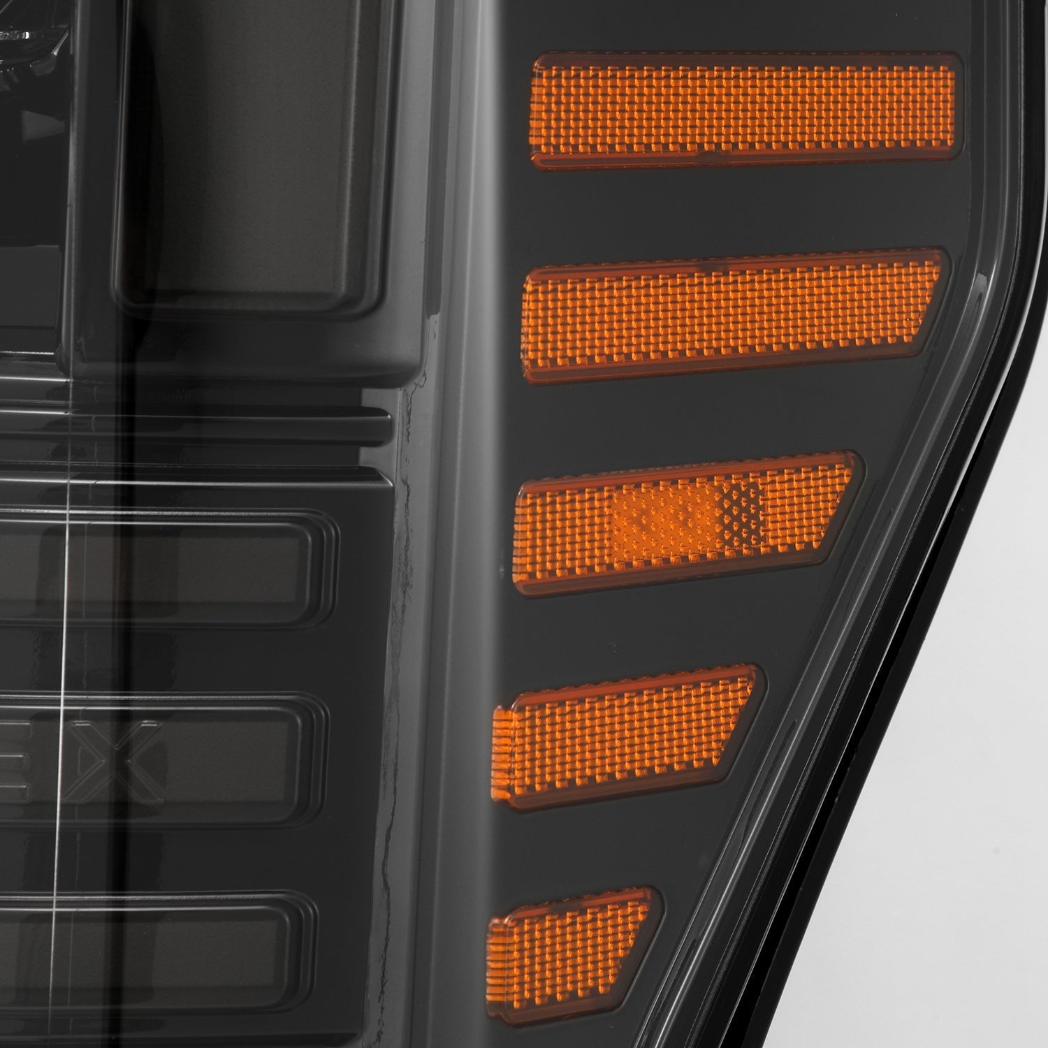 17-19 Ford F-150/250 Super Duty/350 Super Duty NOVA-Series LED Projector Headlights Alpha-Black - Apollo Off-Road