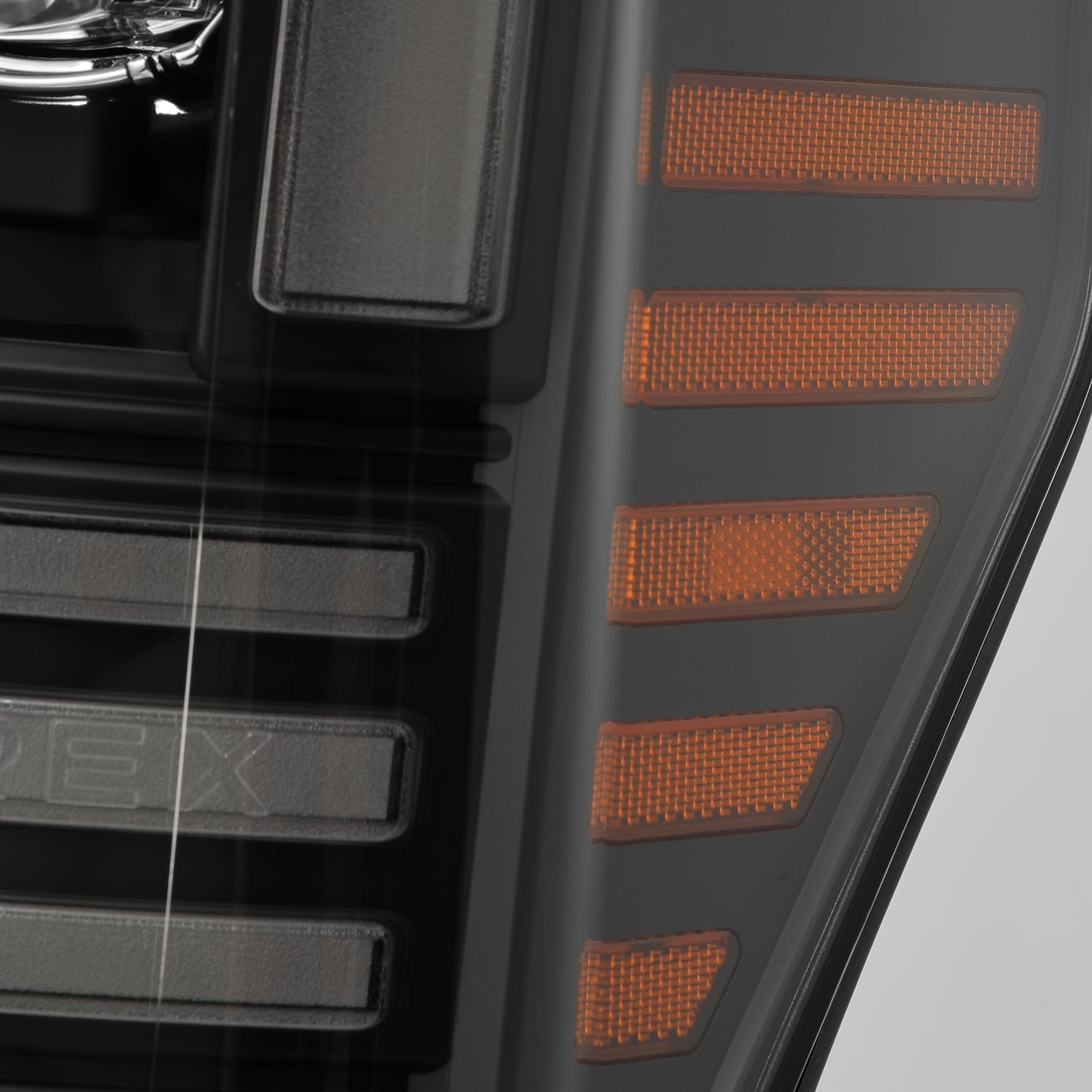 17-19 Ford F-150/250 Super Duty/350 Super Duty NOVA-Series LED Projector Headlights Black - Apollo Off-Road