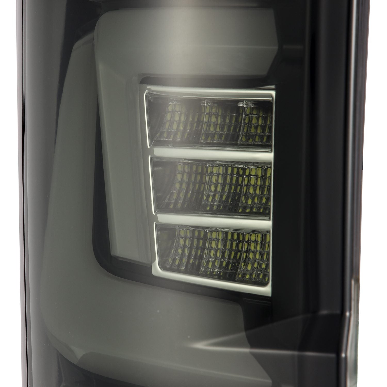 17-19 Ford F-250/350/450/550 Super Duty PRO-Series LED Tail Lights Jet Black - Apollo Off-Road
