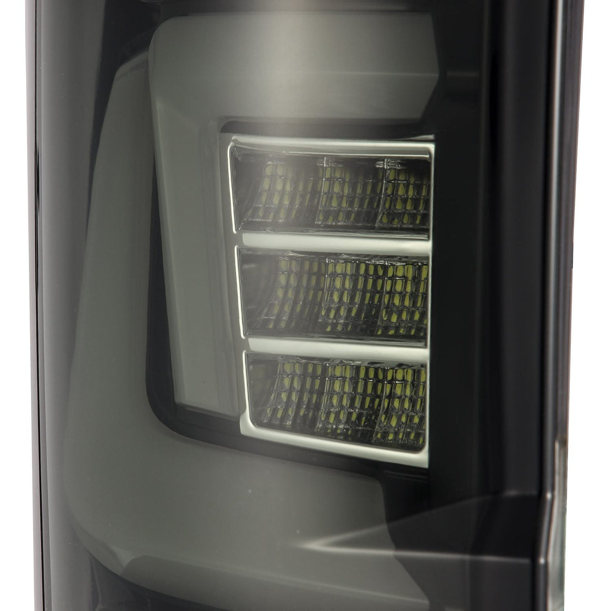 17-19 Ford F-250/350/450/550 Super Duty PRO-Series LED Tail Lights Jet Black - Apollo Off-Road