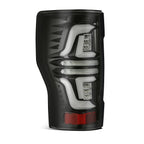 17-19 Ford F-250/350/450/550 Super Duty PRO-Series LED Tail Lights Jet Black - Apollo Off-Road