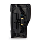 17-19 Ford F-250/350/450/550 Super Duty PRO-Series LED Tail Lights Jet Black - Apollo Off-Road