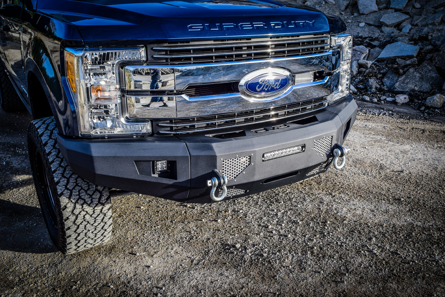 17-20 Ford F-250/F-350 Truck Front Full Size Bumper - Apollo Off-Road