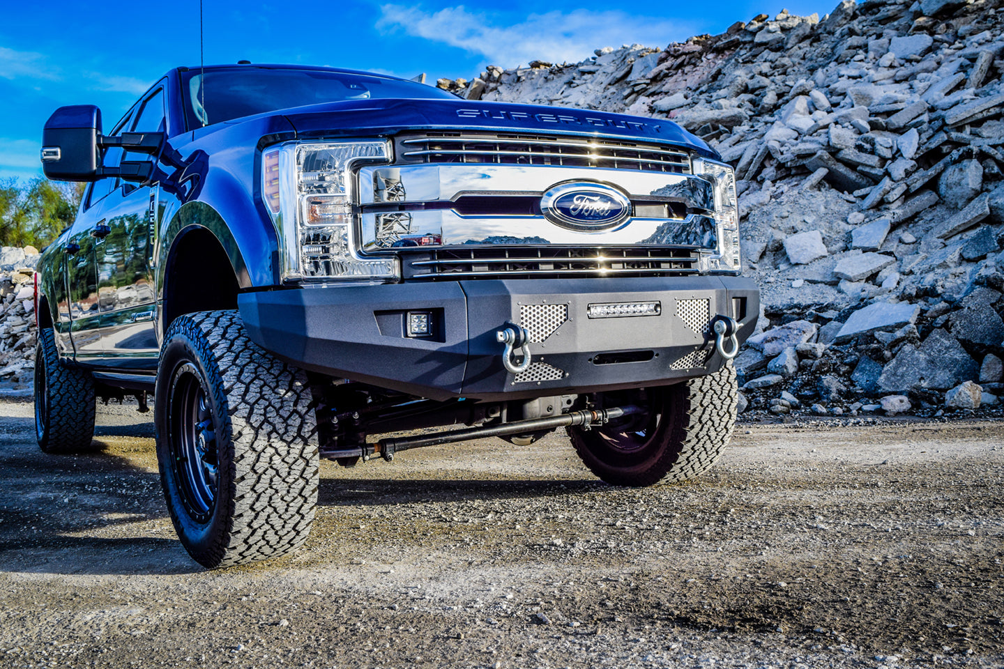 17-20 Ford F-250/F-350 Truck Front Full Size Bumper - Apollo Off-Road