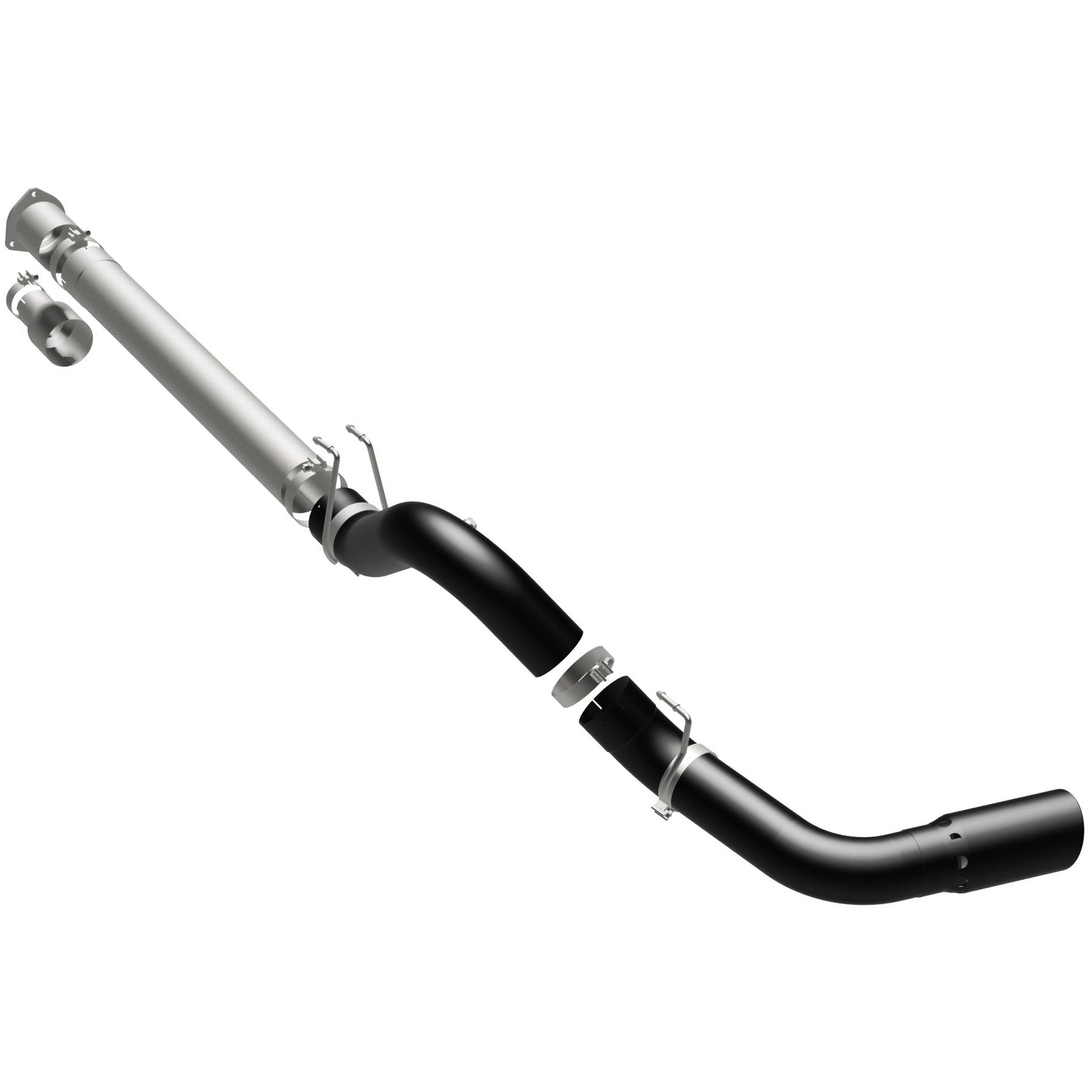 08-26 Ford F-250/350 Super Duty Black Series 5in. DPF-Back Exhaust System Black Coated