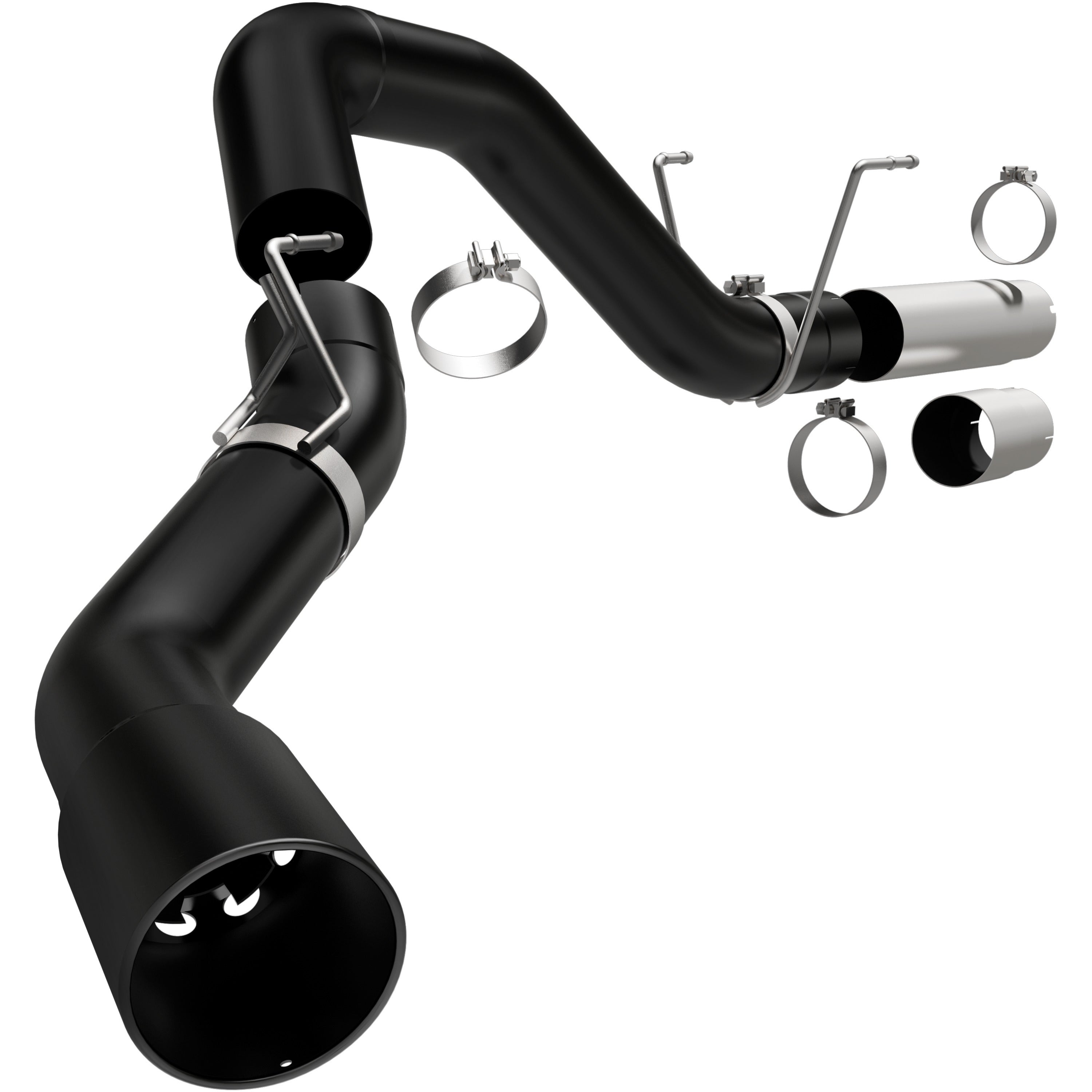 19-26 Ram 2500/3500 Black Series 5in. DPF-Back Exhaust System Black Coated