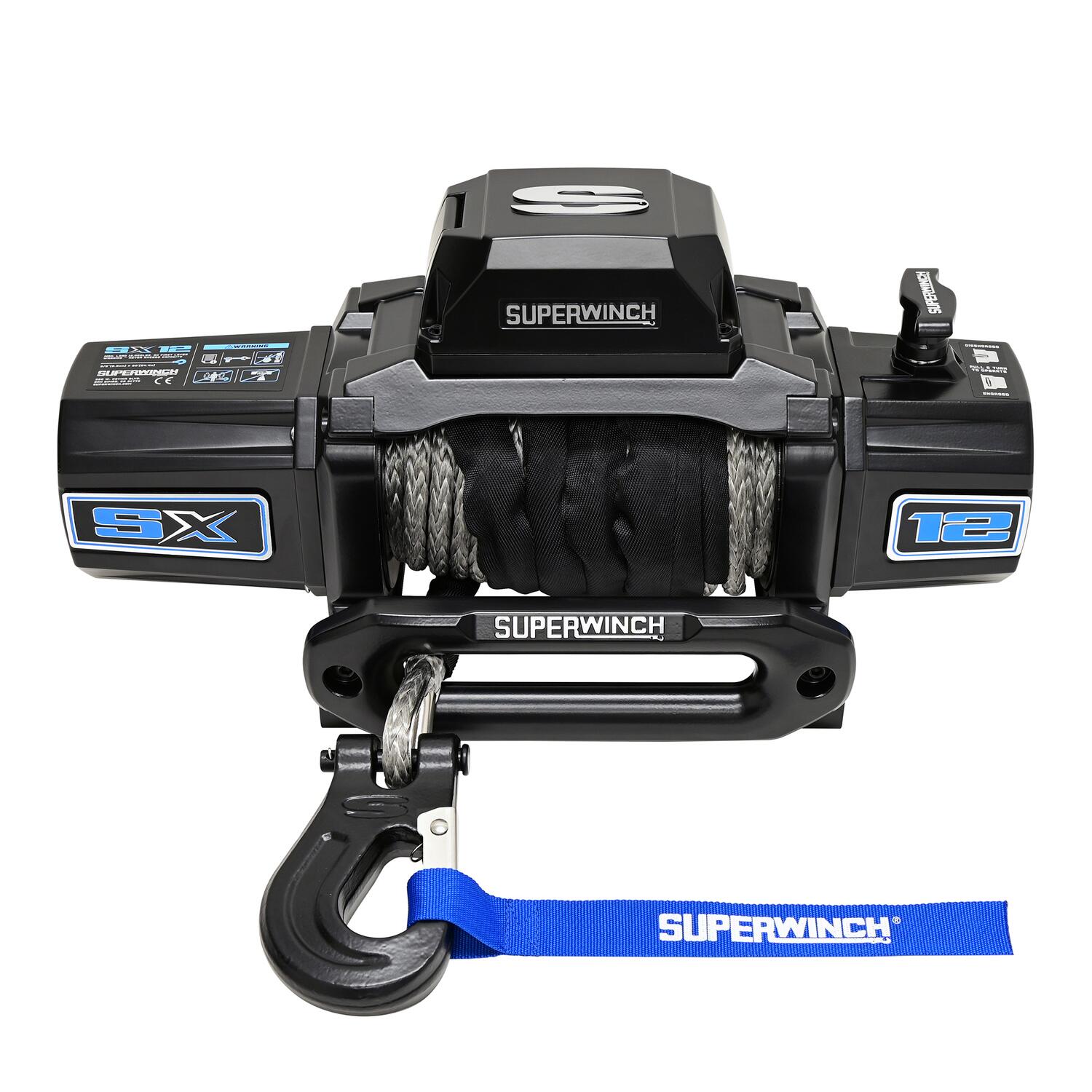 Superwinch SX12SR Winch Midnight Black