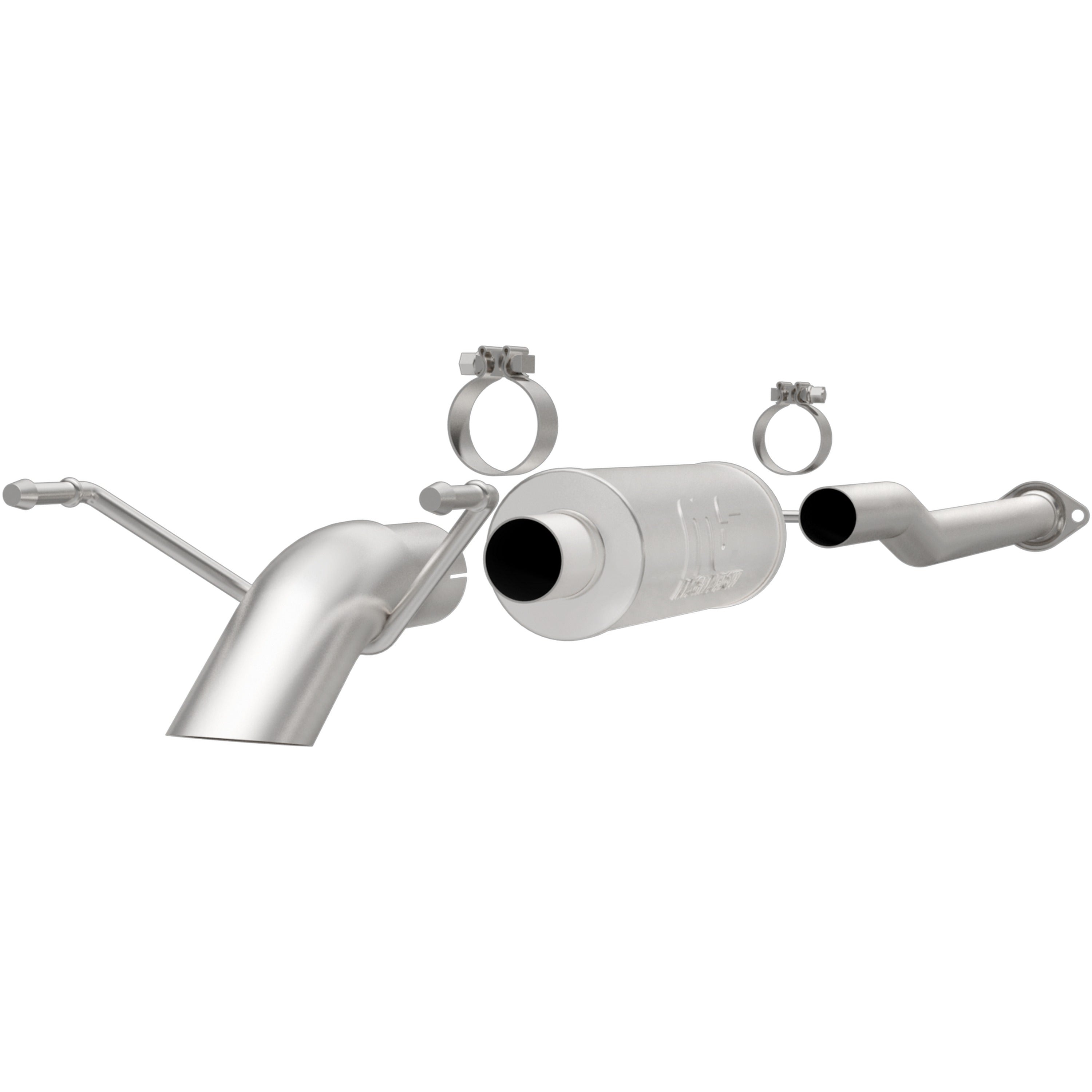 15 Toyota Tacoma Off-Road Pro Series Cat-Back Exhaust System Turndown Before Rear Axle 3in. Tips 17147