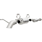 15 Toyota Tacoma Off-Road Pro Series Cat-Back Exhaust System Turndown Before Rear Axle 3in. Tips 17151