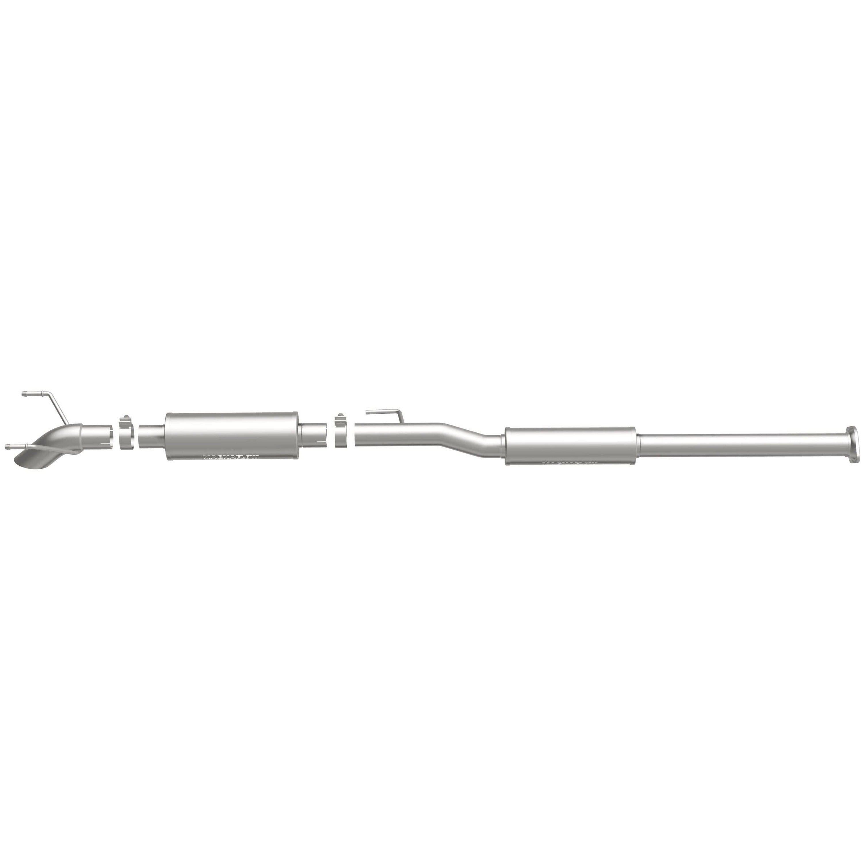 15 Toyota Tacoma Off-Road Pro Series Cat-Back Exhaust System Turndown Before Rear Axle 3in. Tips 17151